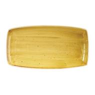 Piatto Rettangolare Portata Stonecast Mustard Seed Yellow
