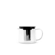 Teiera in vetro borosilicato trasparente con filtro inox 1 litro