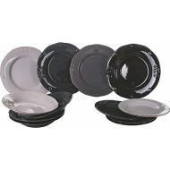 Servizio piatti 12pz Duchessa Stones