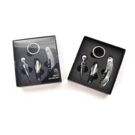 Cavatappi con accessori Set Sommelier 4 pezzi