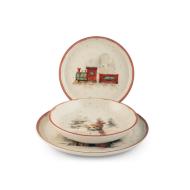 Servizio piatti in stoneware 18 pezzi Nordic Santa Express