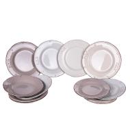 Servizio piatti 18 pz Duchessa Vanilla