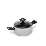 Casseruola a due manici con coperchio Mammola Induction