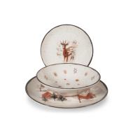 Servizio piatti in stoneware 18 pezzi Fairy Tale Charm