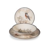 Servizio piatti in stoneware 18 pezzi Symphony