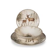 Servizio piatti in stoneware 18 pezzi Magical Deer
