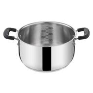 Casseruola fonda in acciaio inox Pratica cm 22