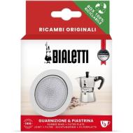 Confezione ricambio 1 guarnizione e 1 filtro 1-2 tazze