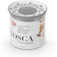 Barattolo tondo ermetico Tosca grigio