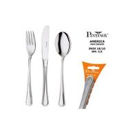 Set 3 forchette da pesce in acciaio inox America