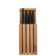 Set blocco in bambù 4 coltelli FK