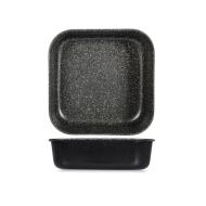 Teglia Airfryer in alluminio con rivestimento antiaderente 6 strati cm 20x5,5x20. Idonea al lavaggio in lavastoviglie e all'uso in forno tradizionale 