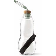 Bottiglia in tritan Eau Good con tappo in silicone e sughero e filtro a carbone attivo 800 ml verde oliva