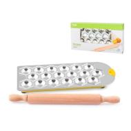 Stampo 18 Ravioli Esagonali Agnese in Alluminio