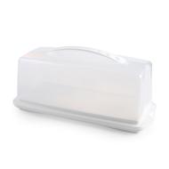 Contenitore porta torta Fresh bianco cm 36x16,5x16,5