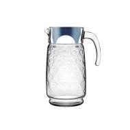 Brocca in vetro con tappo in plastica Rings 1,7 litri