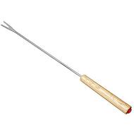 Set 6 forchettine da fonduta con manico in legno chiaro