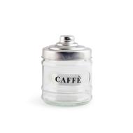 Barattolo in vetro caffè con tappo in alluminio