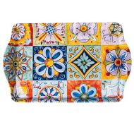 Vassoio in melamina con manici Infinito cm 38x23,5