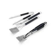 Set barbeque 3 pezzi pinza, paletta e forchettone