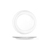 Set 6 piatti piani in vetro Collier cm 30,5