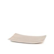 Set 2 piatti rettangolari in stoneware Banana Leaf cm 24x15