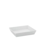 Vaschetta in melamina bianca cm 32,5x32,5x7 GN 2/3