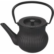 Teiera in ghisa nera lt 1