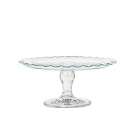 Alzata in vetro con piede Petit Patisserie cm 26