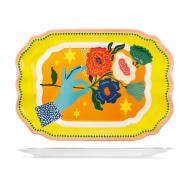 Vassoio in melamina Gipsy rettangolare cm 46,5x33