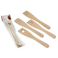 Set 4 palette sagomate in legno di faggio Emoji cm 30