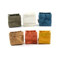 Cestino pane in carta cm 14x14 colori assortiti