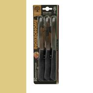 Set 6 coltelli da tavola Ispirazione Natura legno nero