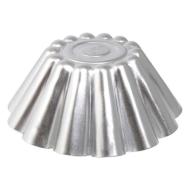 Stampo conico festonato in alluminio cm 15