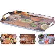 Vassoio in melamina Colazione cm 38x23 (fantasie assortite)