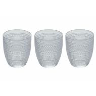 Set 3 bicchieri Roma trasparente cl 32,5