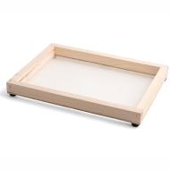 Cassetta asciuga pasta con telaio in legno