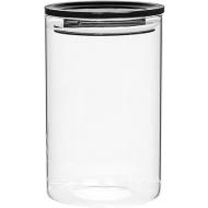 Barattolo in vetro borosilicato con tappo in plastica cc 900