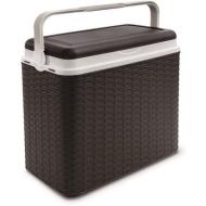 Frigorifero portatile da campeggio Alfredo rattan 24 litri Moka