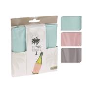 Rinfrescatore bottiglie Pastel cm 33x15 (colori assortiti) Rinfrescatore bottiglie Pastel cm 33x15 (colori assortiti)