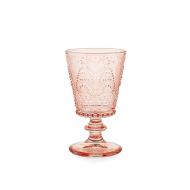 Set 4 calici in vetro Garden rosa antico cl 25