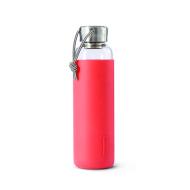 Glass Water Bottle corallo