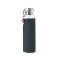Glass Water Bottle ardesia