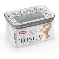 Barattolo rettangolare ermetico Tosca grigio