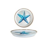 Vassoio tondo in melamina Marine cm 35