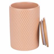 Barattolo in ceramica Shapes marrone