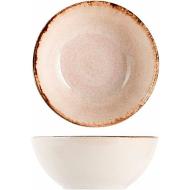 Set 24 ciotoline in stoneware Artisanal marrone cm 9