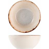 Set 24 ciotoline in stoneware Artisanal marrone cm 10