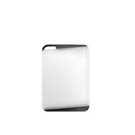 Tagliere in polipropilene bianco e nero cm 29x20x0,8