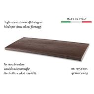 Tagliere in polietilene per alimenti marrone